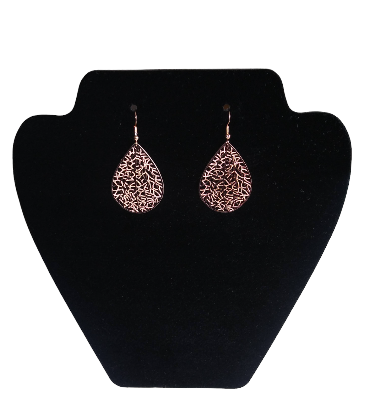 The "Drop of Rose" Earrings