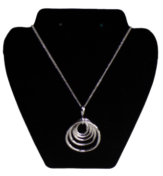 The "Infinity" Silver Pendant Necklace