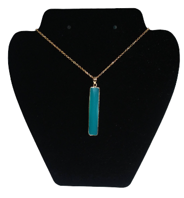 The "Teal" Pendant Necklace