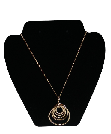 The "Infinity" Gold Pendant Necklace